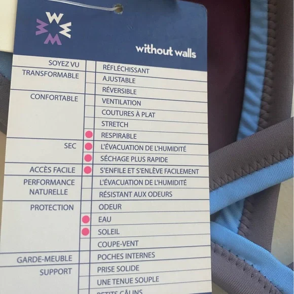 Without Walls Bikini Top Size Small - Picture 6 of 8